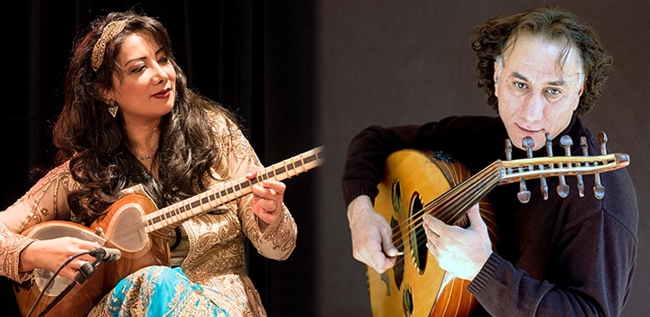 Rahim AlHaj and Sahba Motallebi Image