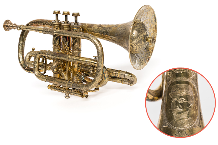 1886 Wonder Solo Model Cornet Image